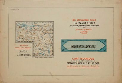 null RAYMOND Alexandre, 1872-1941,
L'Art islamique en Orient dans le vilayet de Brousse:...