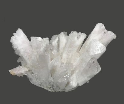 null DANBURITE (15 x 12 x 8 cm), Charcas, San Luis Potosi, Mexique : élégante gerbe...