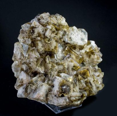 null Belle FLUORINE beige blanc de la mine de Weardale, Pennines du Nord, Comté de...