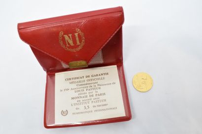 null [ MONNAIE DE PARIS ] [ Or ]

Médaille officielle en or jaune (920/1000) commémorant...