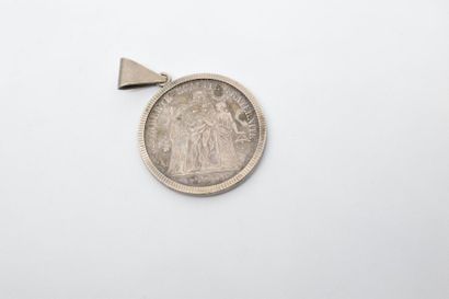 null [ Pièce en argent ]



5 francs " Hercule ". 1875 A. Poids : 25 g 

Pièce montée...