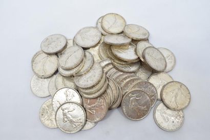 null [ Pièce en argent ]



Lot de 60 pièces de 5 francs " Semeuse " en argent (uniquement...