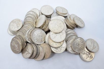 null [ Pièce en argent ]



Lot de 100 pièces de 5 francs " Semeuse " en argent (uniquement...