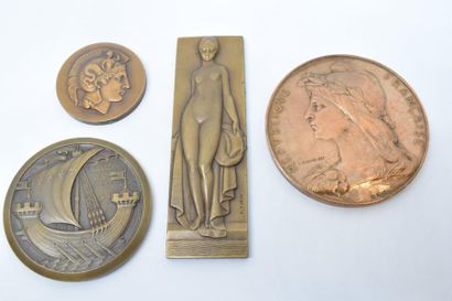 null [ Médaille ] [ Bronze ]



Lot de 4 médailles commémoratives en bronze, certaine...