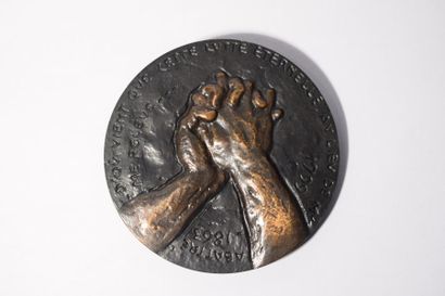 null [ Médaille ] [ Delacroix ]

Médaille en bronze. 

Avers : EUGENE DELACROIX -...