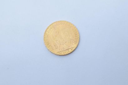 null 1 pièce en or de 20 francs Coq Liberté, égalité, fraternité. (1912)

TTB à SUP....