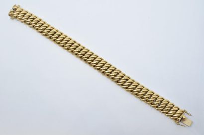null Bracelet à mailles en or jaune 18k (750). L. : 19,5 cm

Poids : 31 g