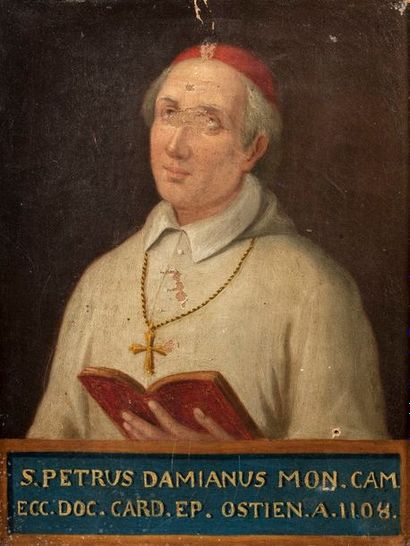null ECOLE FRANCAISE Seconde Moitié du XIXe siècle

1 - Portrait de cardinal

Huile...