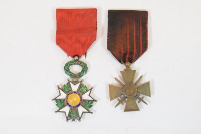 null Croix Légion d'honneur Chevalier IIIème République.

Croix de guerre 1914-1...
