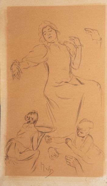 null MUCHA Alphonse, 1860-1939

Études de femmes

dessin au crayon noir sur papier...
