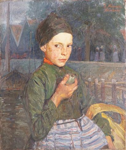 null MÜNZER Kathe Neumann, née en 1877

Enfant à la pomme verte

huile sur toile...