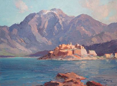 null BACH Pierre, 1906-1971

Calvi, Corse, 1943

huile sur toile, signée et datée...