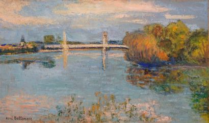 null BELLANGER René, 1895-1964

Pont sur la rivière

huile sur carton fin marouflé...