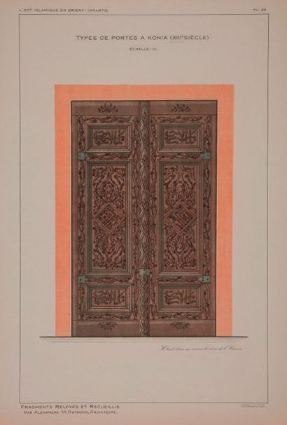 null RAYMOND Alexandre, 1872-1941

L'Art islamique en Orient, 2e partie

album de...