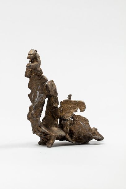 null LIBERAKI Aglaé, 1923-2015

Oiseau

sculpture en métal de composition (accidents),...