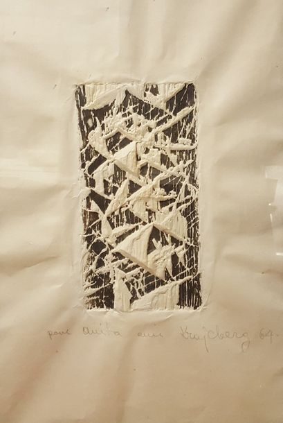 null KRAJCBERG Frans, 1921-2017

Sans titre, 1964

monotype en relief (taches, traces...