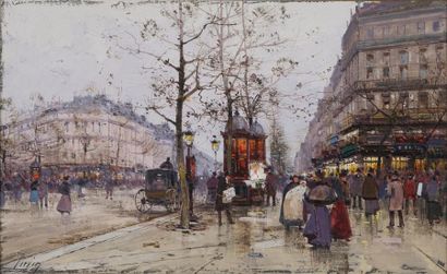 null GALIEN-LALOUE Eugène, 1854-1941

Les grands boulevards à Paris

gouache (petites...