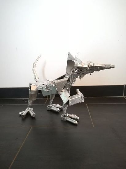 Freddish FREDDISH, né en 1971

Chien, 2018

Sculpture en fer.

34 x 53cm





Né...