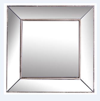 null Miroir de forme carrée 

45 x 45 cm 
