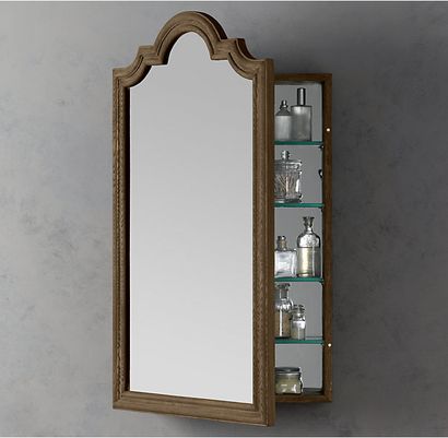 null Deux armoires de toilette en bois avec porte miroir
102 x 57 x 16 cm