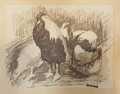 null COUCHAUX Marcel (1877-1939)

étude de poules

Encre sur feuille

10x13 cm.



BALO...