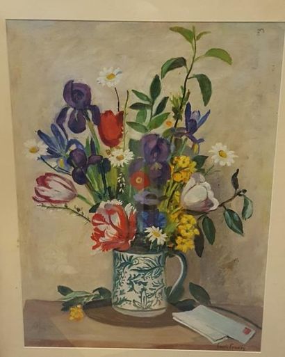 null FERNEZ Louis (1901-1983)

Bouquet champêtre aux enveloppes

Gouache sur papier...
