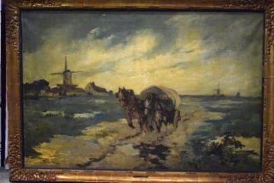 null FLASSCHOEN Gustave (1868-1940)

Chevaux et moulin

Huile sur toile signée en...