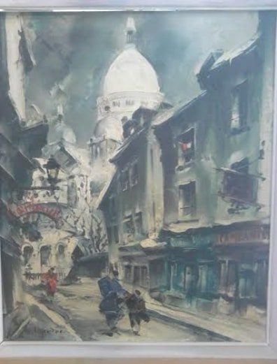 null LEGENDRE Maurice, XXème

Montmartre en Hiver, Paris

Huile sur toile, signée...