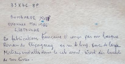 null LETOUCHE Louis (1924-2015)

"Bombarde XVII"

Huile sur toile marouflée sur panneau,...