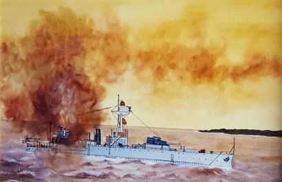 null LETOUCHE Louis (1924-2015)

"HMS général Wolfe"

Huile sur toile marouflée sur...