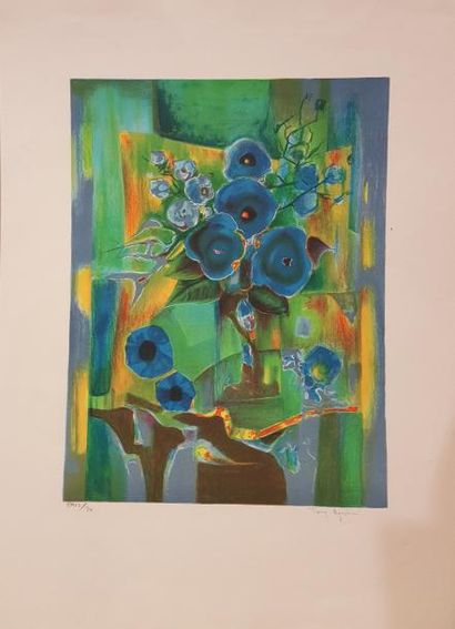 null AGOSTINI Tony (1916-1990)

Le Bouquet (Vert et bleu) 

Lithographie signée en...