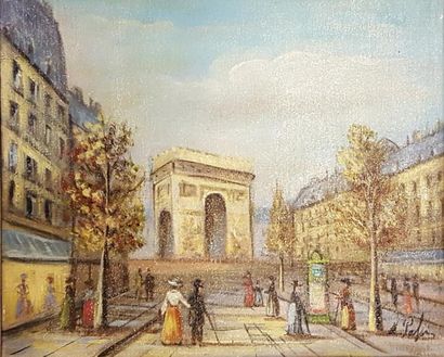 null PABOIS Michel (né en 1939)

Pont de Paris - Arc de Triomphe - Les quais - La...