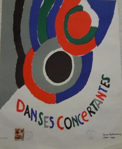 null DELAUNAY Sonia (d'après)

Danses concertantes 

Lithographie signée en bas à...