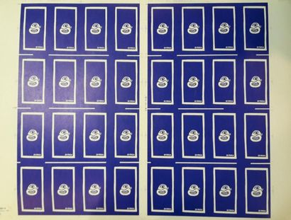 null DIROSA Richard (1959-) 

Planche de carte à jouer à découper.

29.5 x 69.5 cm...