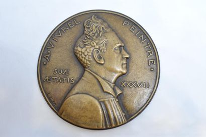 null [ ARTHUS BERTRAND ]

Médaille uniface en bronze à patine brune représentant...