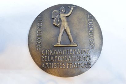 null [ DAMMANN]

Médaille en bronze à patine brune commémorant le cinquantenaire...
