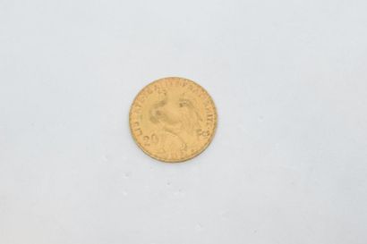 null 1 pièce en or de 20 francs au Coq (Dieu protège la France) (1902 A)

TTB à SUP.

Poids...