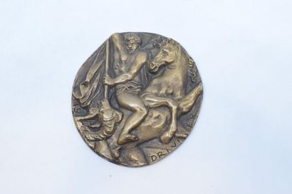 null [ DRIVIER ]

Médaille en bronze à patine brune représentant saint georges terrassant...