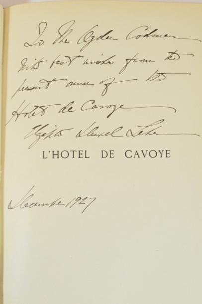 null DUMOULIN Maurice

L'Hotel de Cavoye

Paris, Société d'histoire et d'archéologie,...