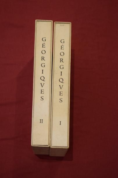 null Géorgiques de Virgile, Philippe Gonin Ed. 1937-1943, bois d'Aristide Maillol,...