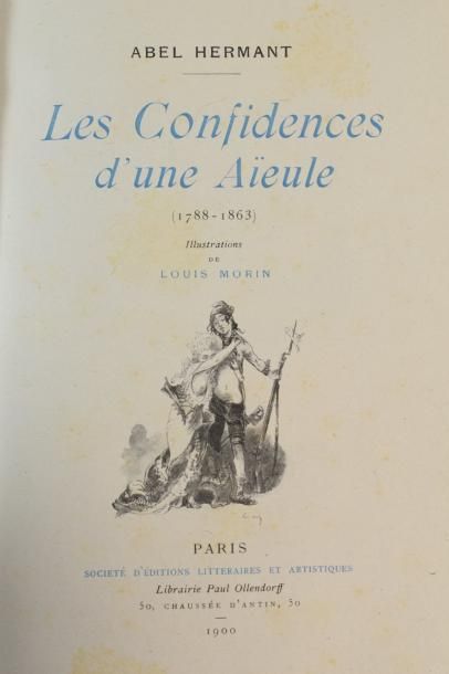 null HERMANT Abel - Les Confidences d'une Aïeule (1788-1863)

Illustrations de Louis...