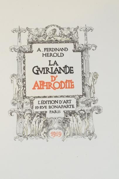 null HEROLD A. Ferdinand - La guirlande d'Aphrodite. 

Dessins de Paul Regnard gravés...