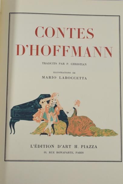 null HOFFMANN - Contes

Paris, Piazza, 1932. In-4, reliure demi-cuir, dans son étui..

Traduit...