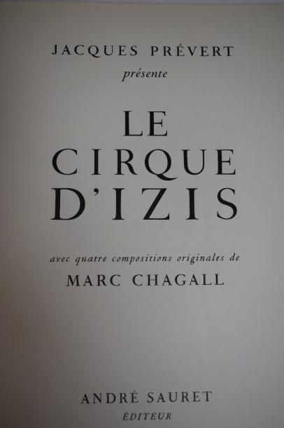 null IZIS

Le Cirque d'Izis

André Sauret Editeur