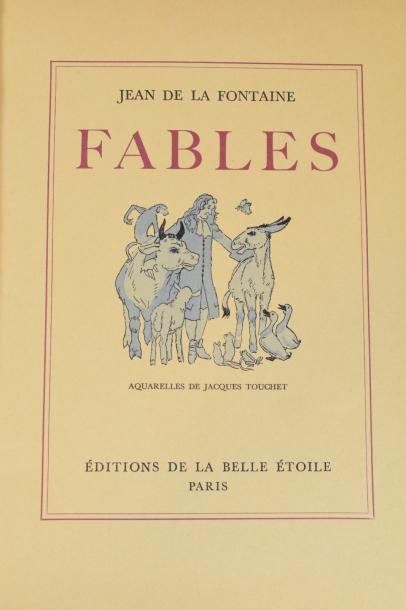 null LA FONTAINE Jean (de) - Fables

Illustrées d'aquarelles originales par Jacques...