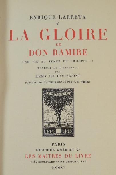 null LARRETA Enrique - La gloire de Don Ramire, une vie au temps de Philippe II traduit...