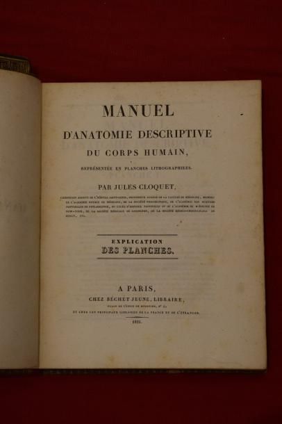 null Atlas du manuel d'anatomie descriptive par Jules Cloquet, 1er partie

Bechet...