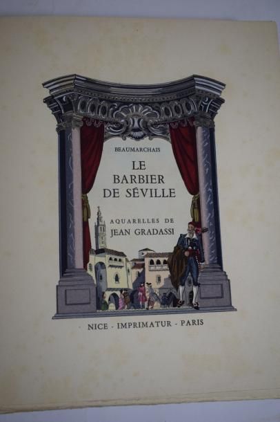 null BEAUMARCHAIS Pierre-Augustin Caron (de), Le barbier de Séville. Le mariage de...