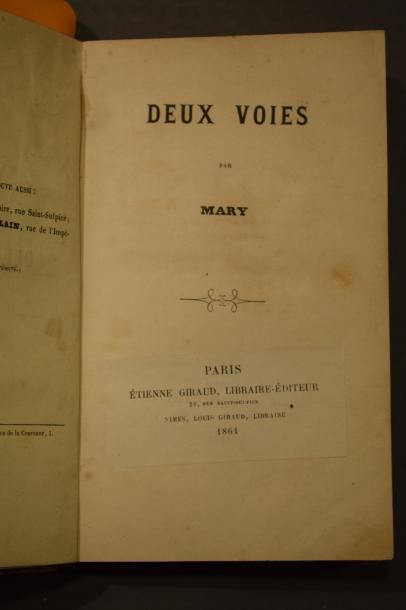 null Mary, deux voies, 1861

