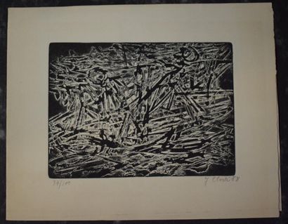 CLERTE Jean (né en 1930)

Composition, 1958

gravure...
